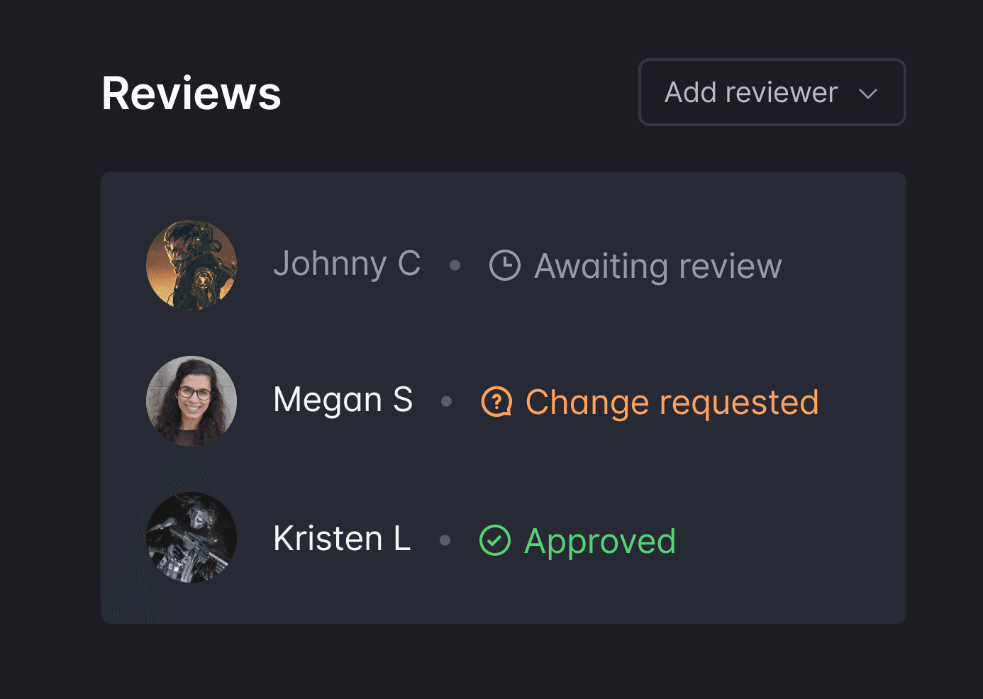 Review requests