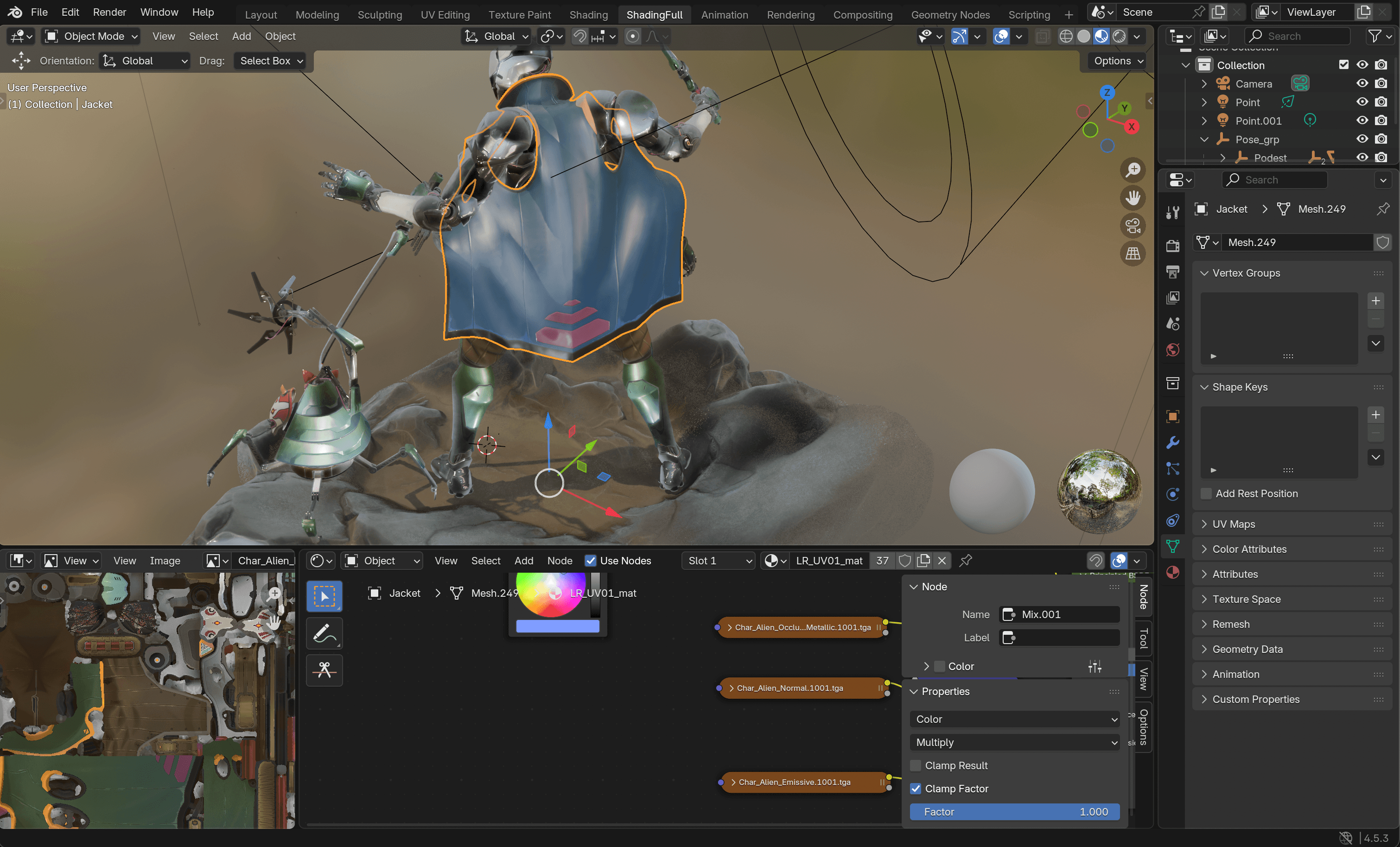 Open model in Blender
