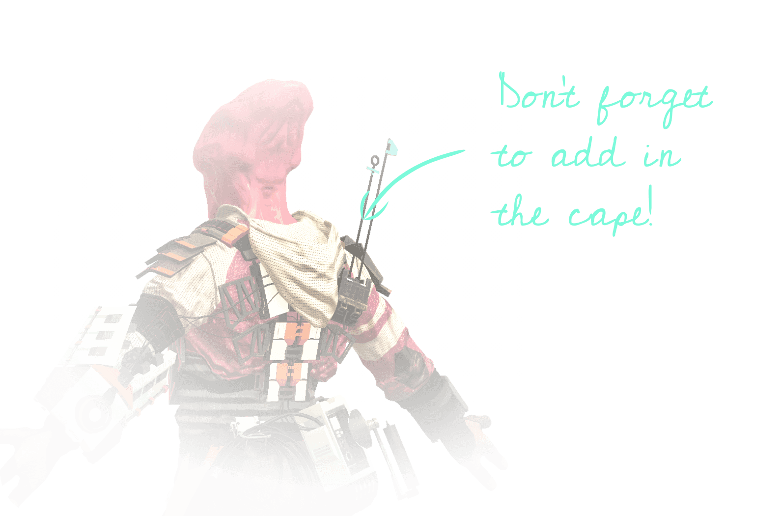 Boots model in normals, UVs and wireframe